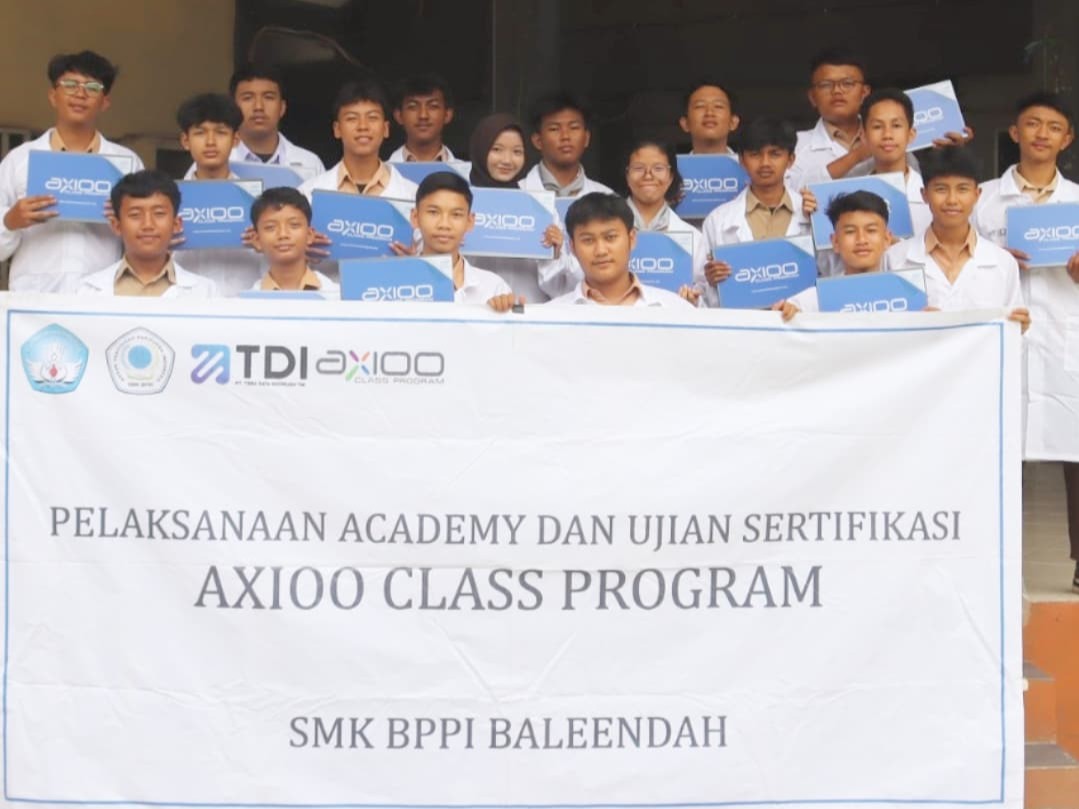 Cetak Tenaga Terampil, Siswa Kelas Industri Axioo SMK BPPI Baleendah Laksanakan Sertifikasi Perakitan Laptop